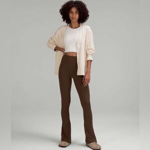 lululemon Align High-Rise Mini-Flare Leggings - Java brown - size 10